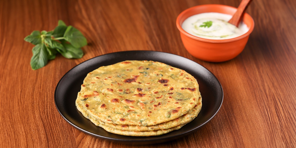 Vegetable paratha