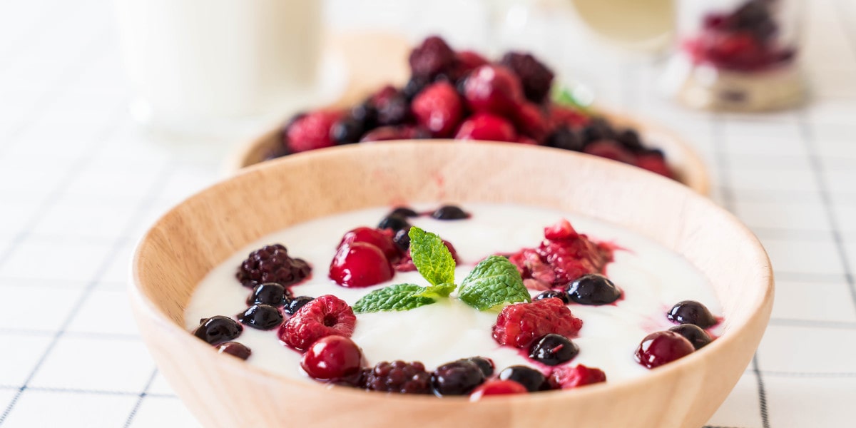 Greek Yoghurt with Berries