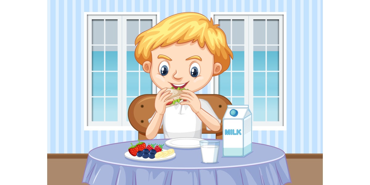 Healthy Breakfast Foods for Kids Blog Banner