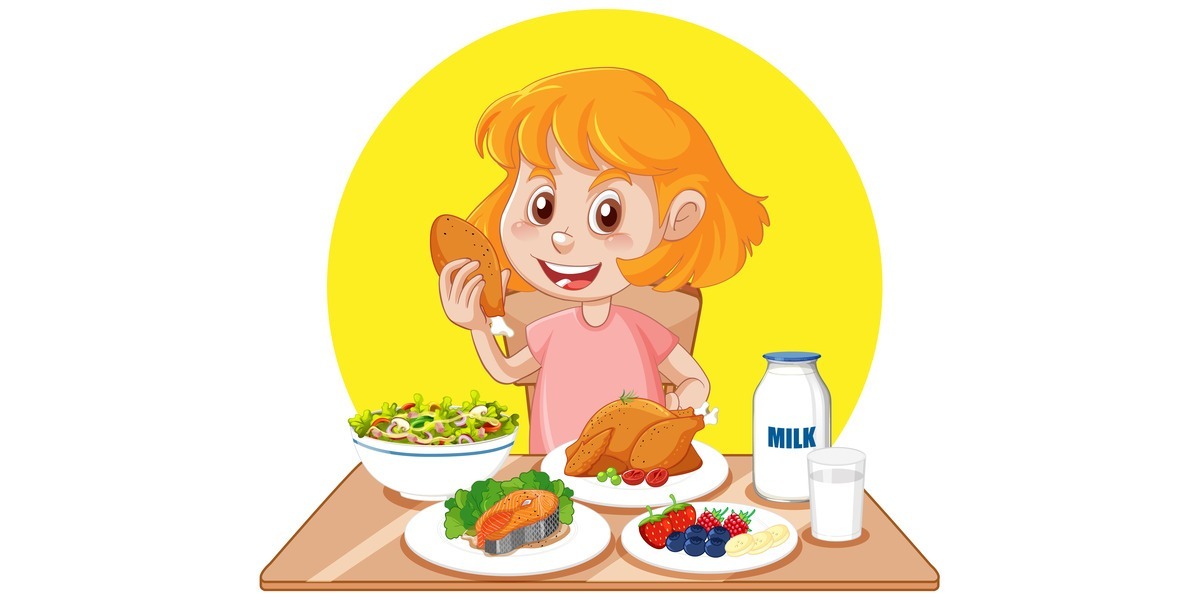 Protein Rich Diet for Kids Blog Banner