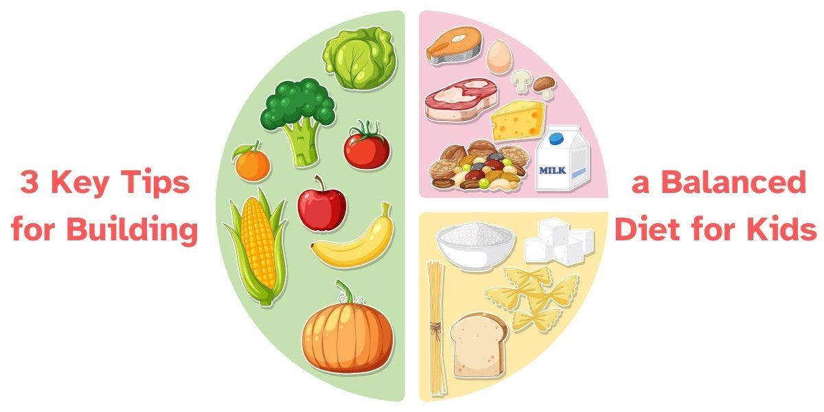 balanced diet for children blog banner