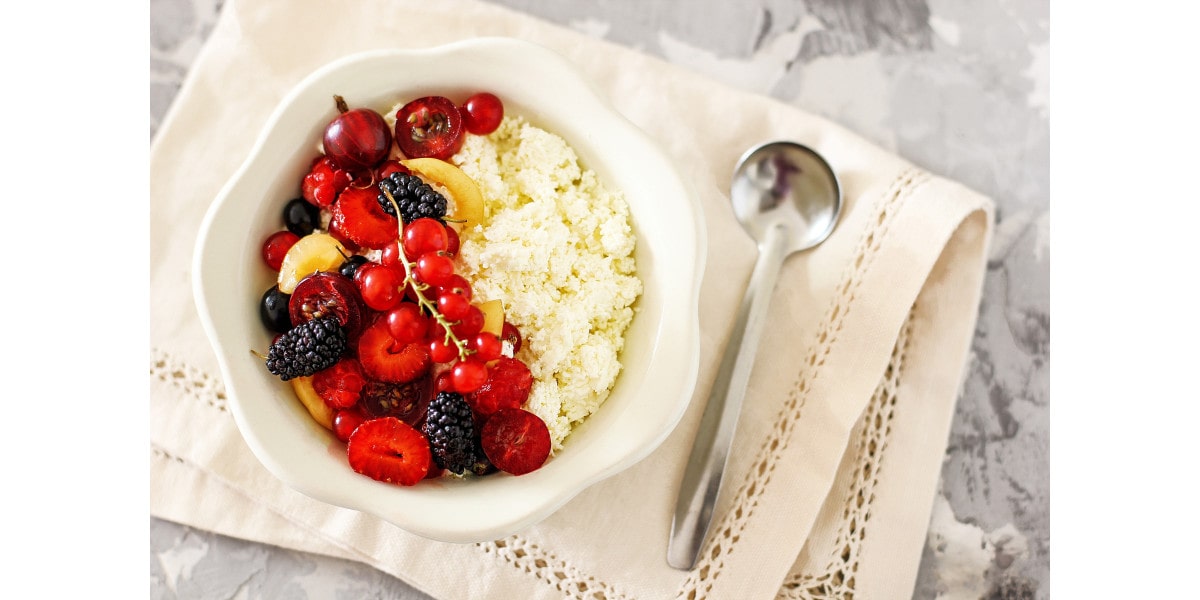 Cottage Cheese with Berries