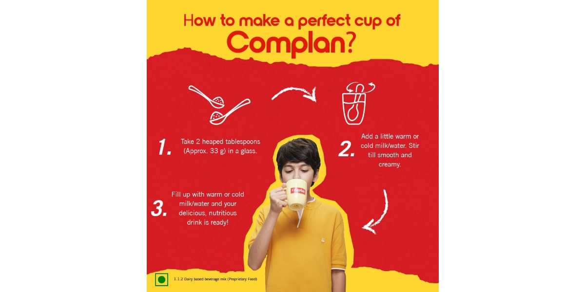 how to make a cup of complan