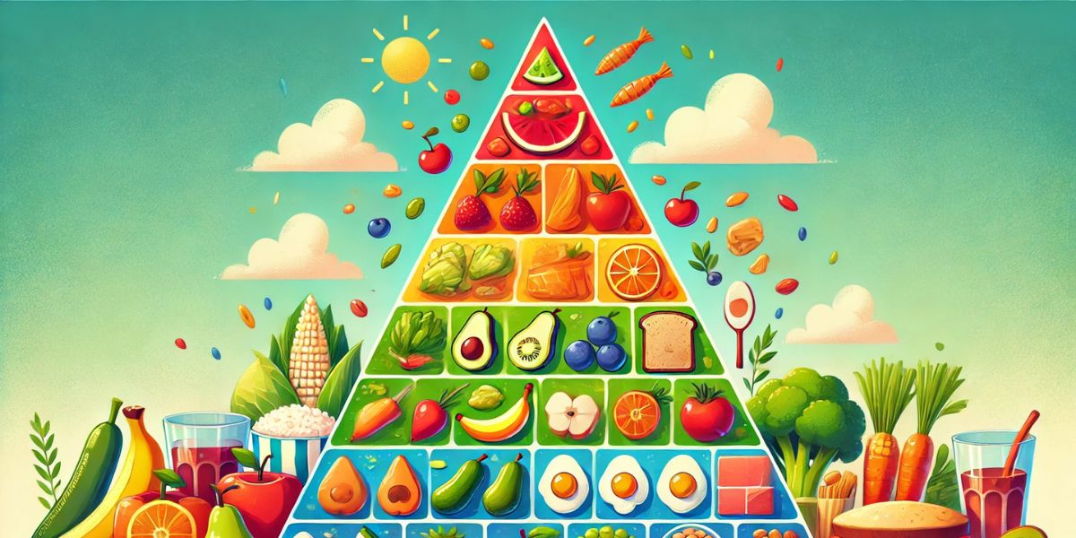 Food Groups and Pyramid for Kids