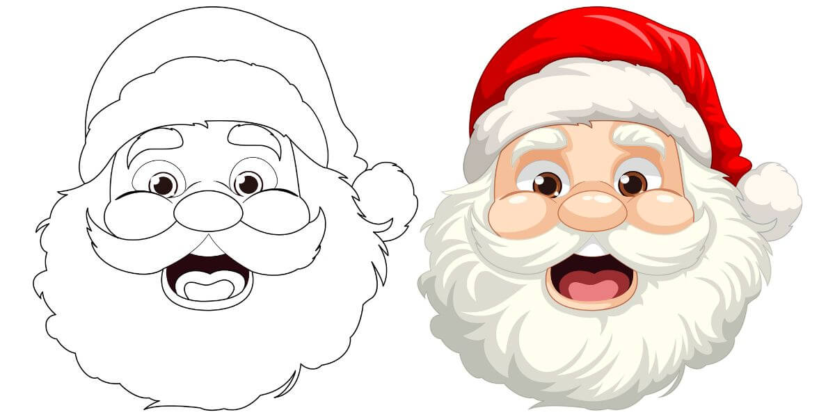 Santa Claus Drawing